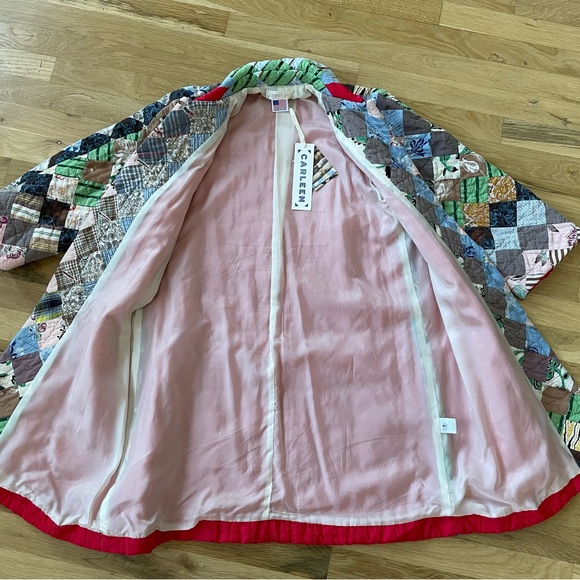 CARLEEN Raglan Quilt Coat - Picture 3 of 11